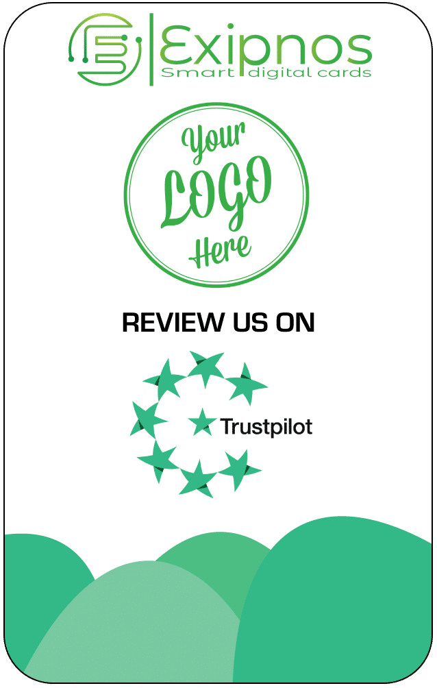 Trustpilot Review + logo - rounded